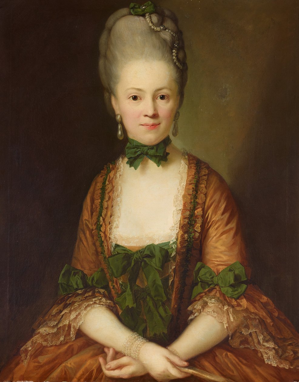 Ritratto di Henriette von Carlowitz da Anton Graff