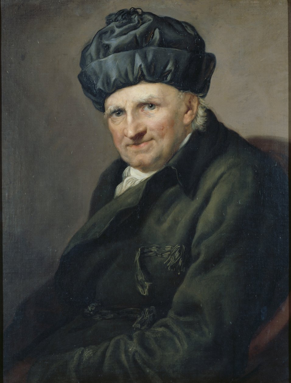 Il prevosto Johann Joachim Spalding in vestaglia da Anton Graff