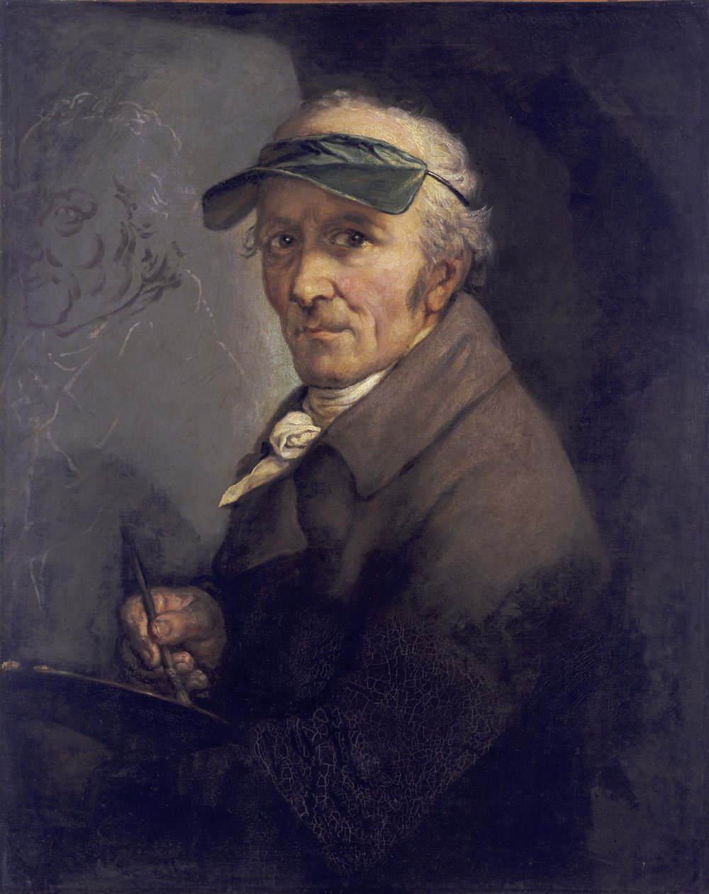Autoritratto con visiera da Anton Graff