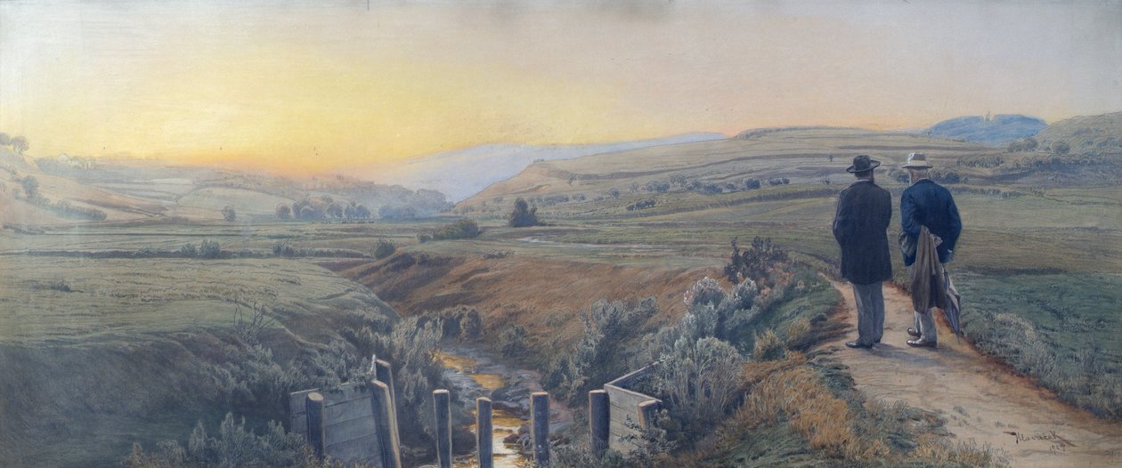 Passeggiata al Krottenbach da Anton Hlavacek