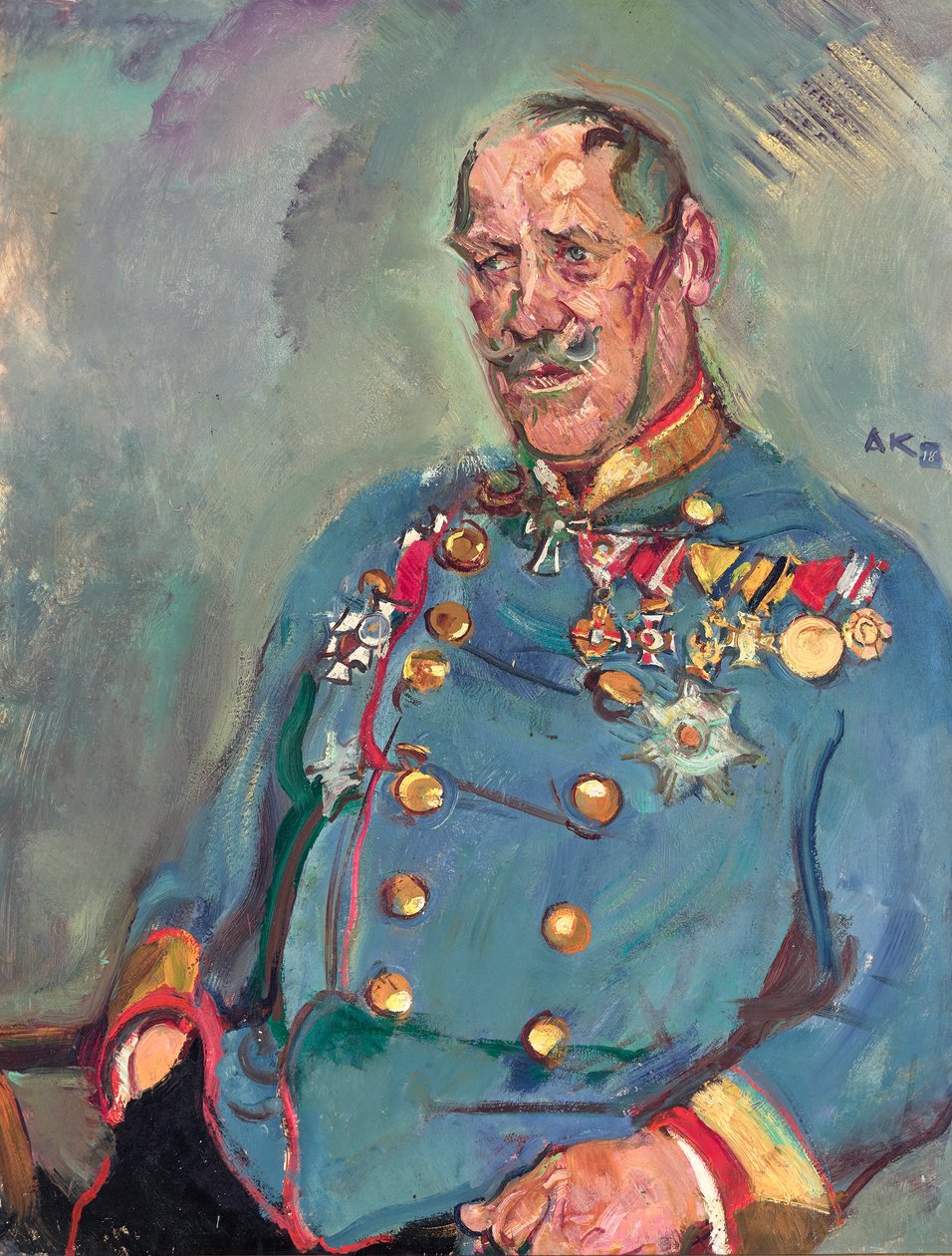 Generale Gottfried Seibt von Ringenhart da Anton Kolig