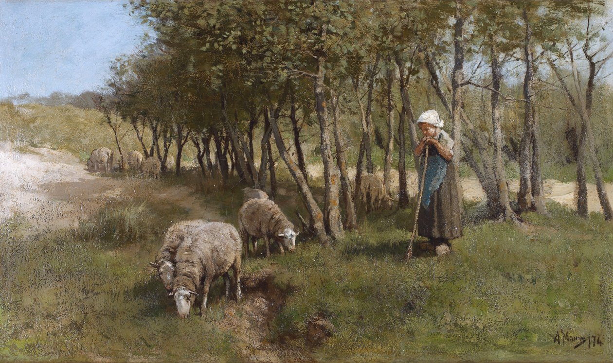 La duna di Dekkers, di Anton Mauve da Anton Mauve