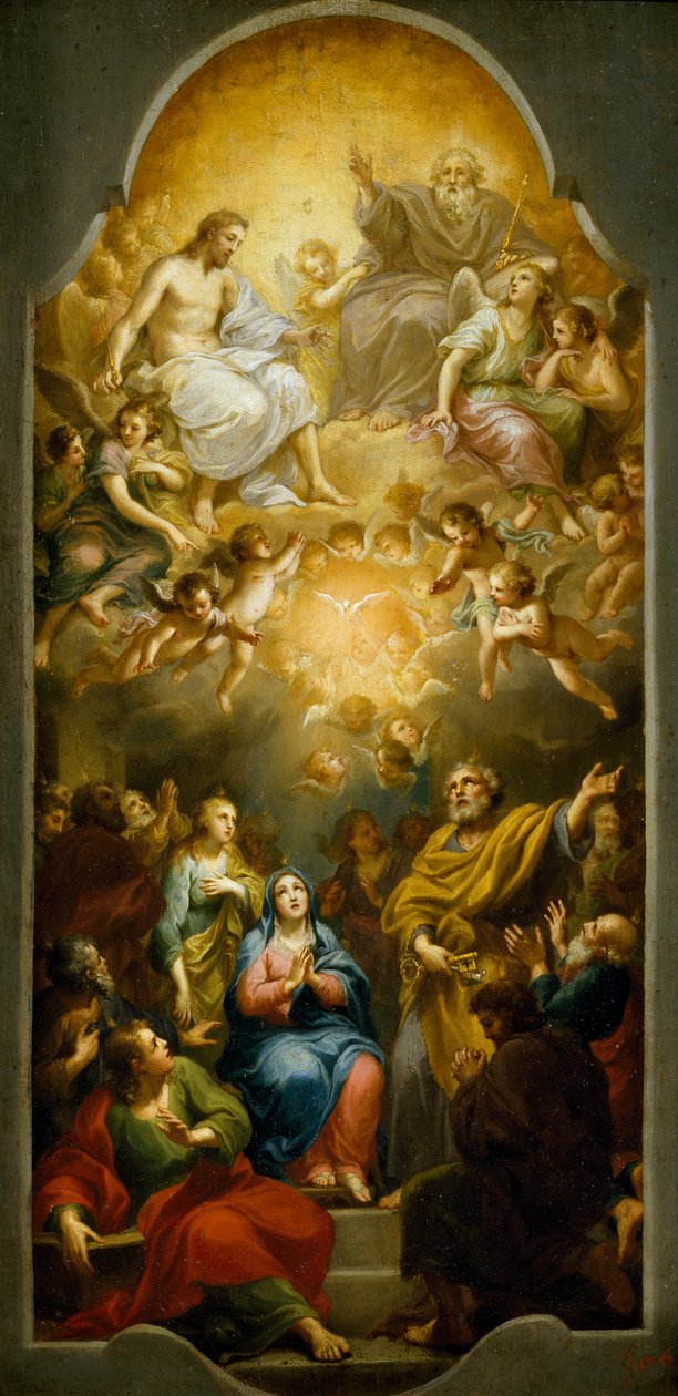 Discesa dello Spirito Santo da Anton Raphael Mengs