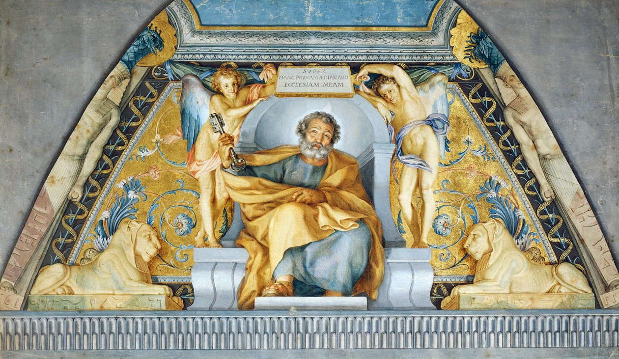 Figura di San Pietro, di Anton Raphael Mengs da Anton Raphael Mengs