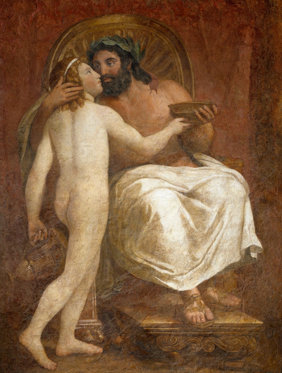 Giove bacia Ganimede da Anton Raphael Mengs