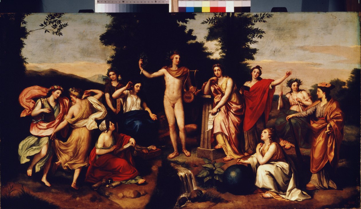 Parnaso, c.1750-60 da Anton Raphael Mengs