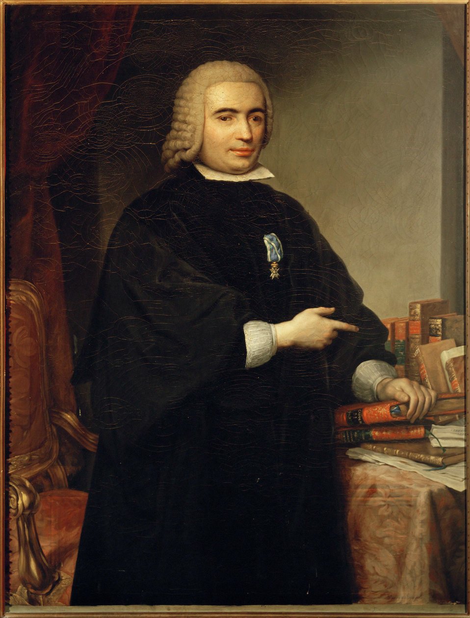 Pedro Rodriguez, Conde de Campomanes, politico, avvocato ed economista (dipinto su tela) da Anton Raphael Mengs
