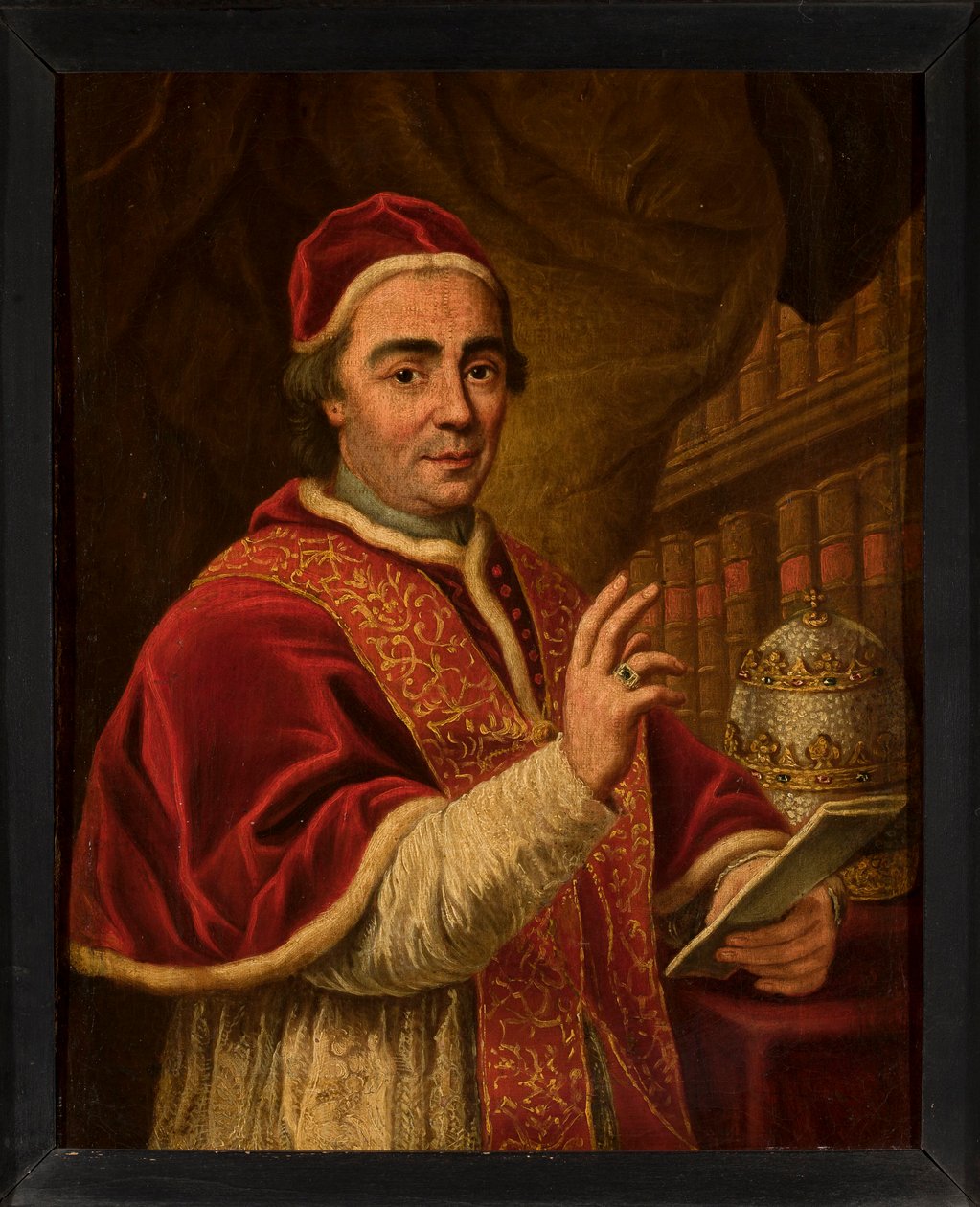 Ritratto di papa Clemente XIII da Anton Raphael Mengs