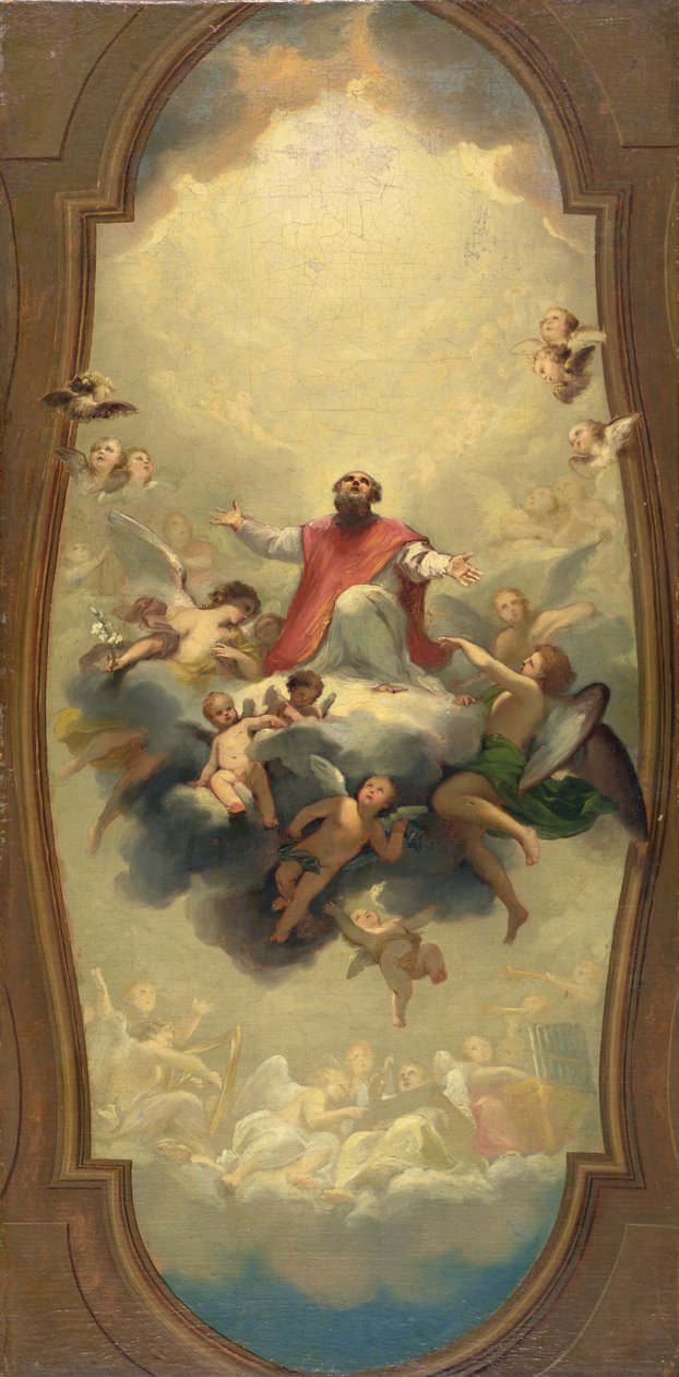 San Eusebio portato in cielo, c.1757 da Anton Raphael Mengs