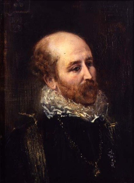 Ritratto di Henry Francis Makins in costume da Anton Romako