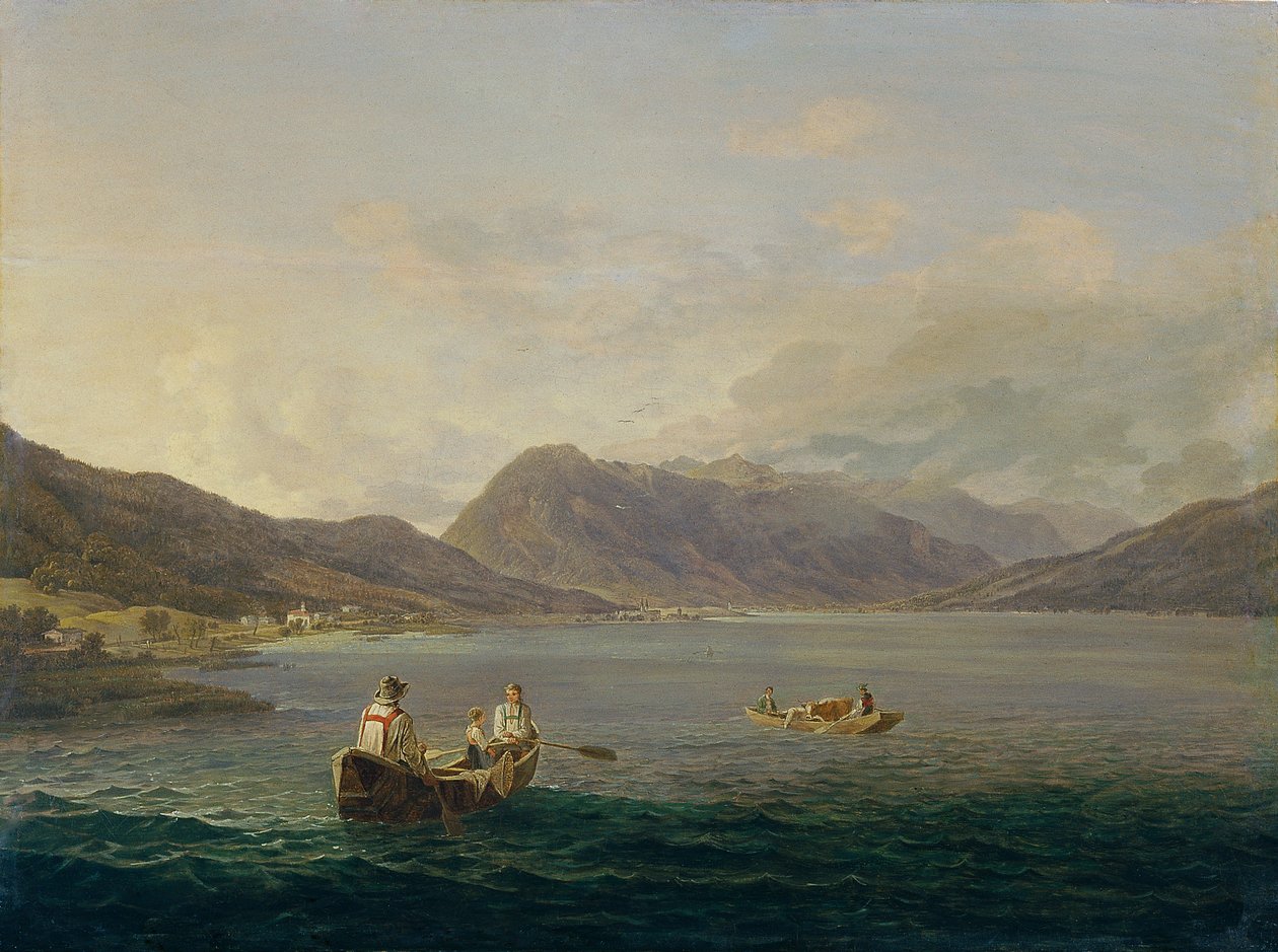 Lago alpino austriaco da Anton Schiffer