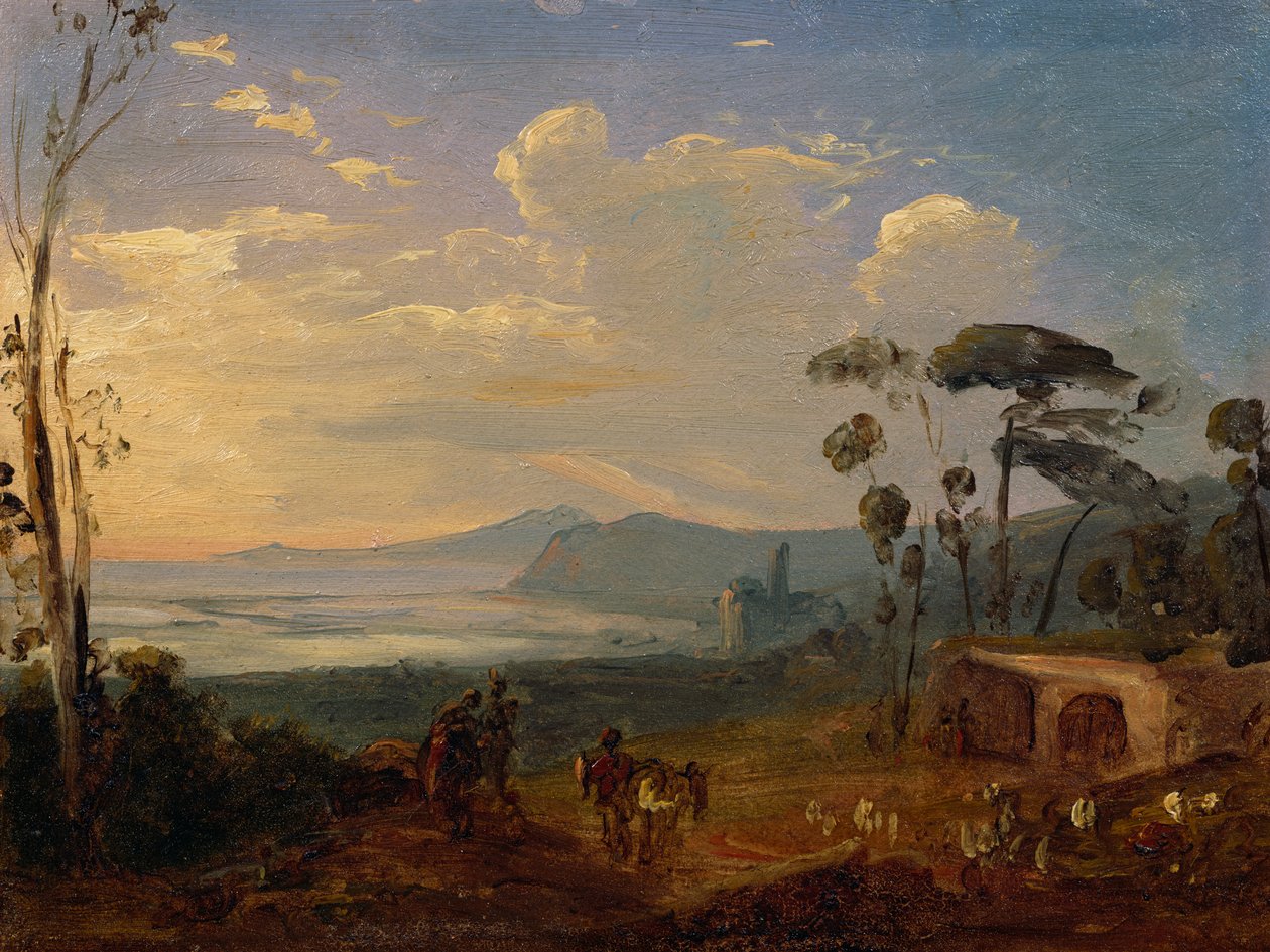 Bacoli e Campo Miseno da Anton Sminck Pitloo