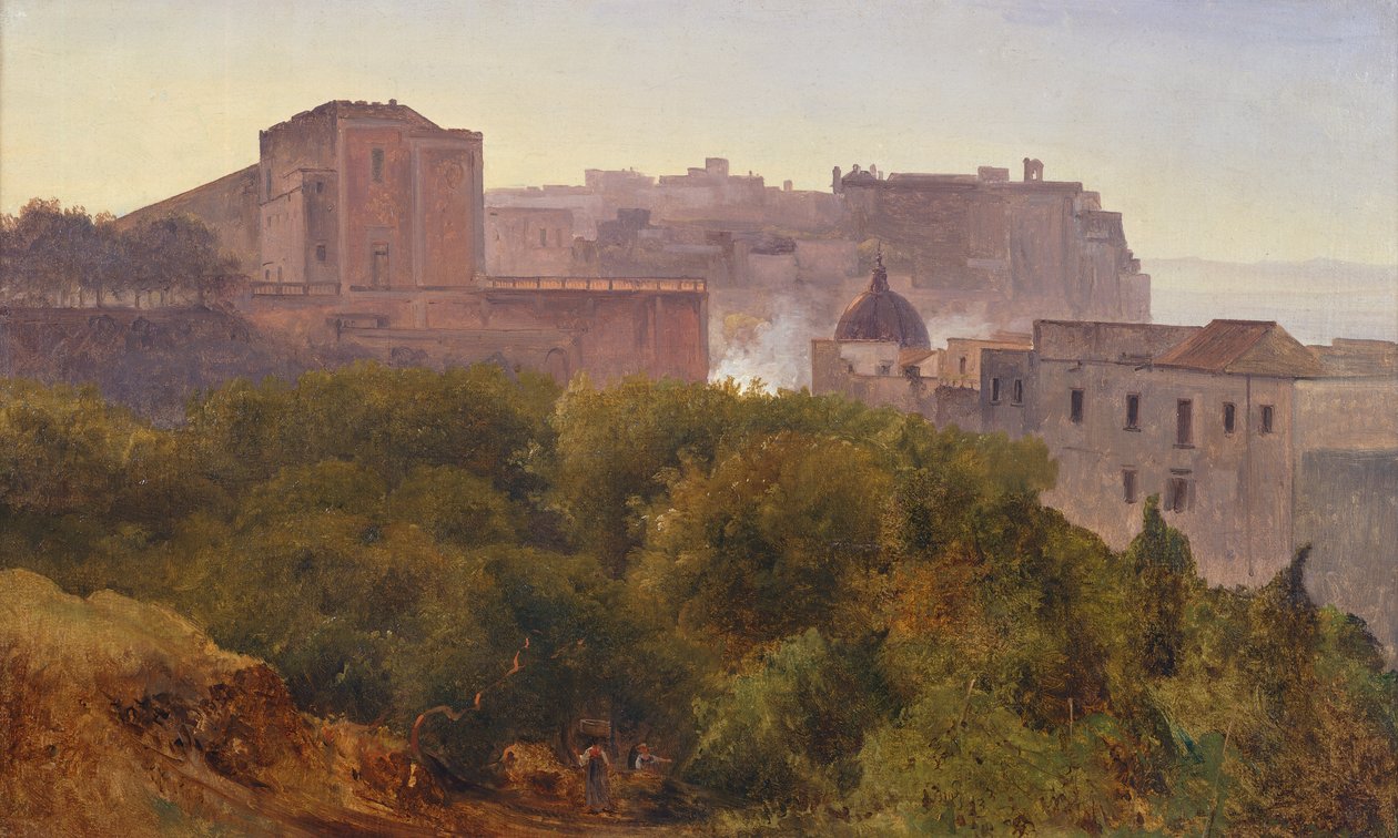 Bosco di Francavilla a Chiatamone, c.1824 da Anton Sminck Pitloo