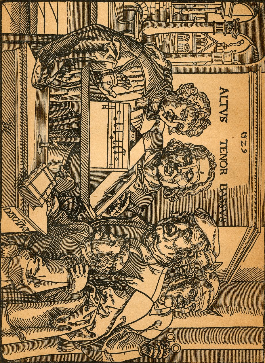 Una rara xilografia di Anton Von Worms Anton Woensam da Anton Woensam