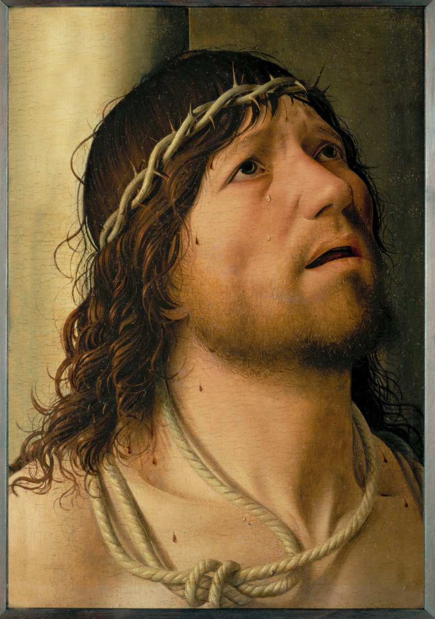Cristo alla gogna (olio su tavola) da Antonello da Messina