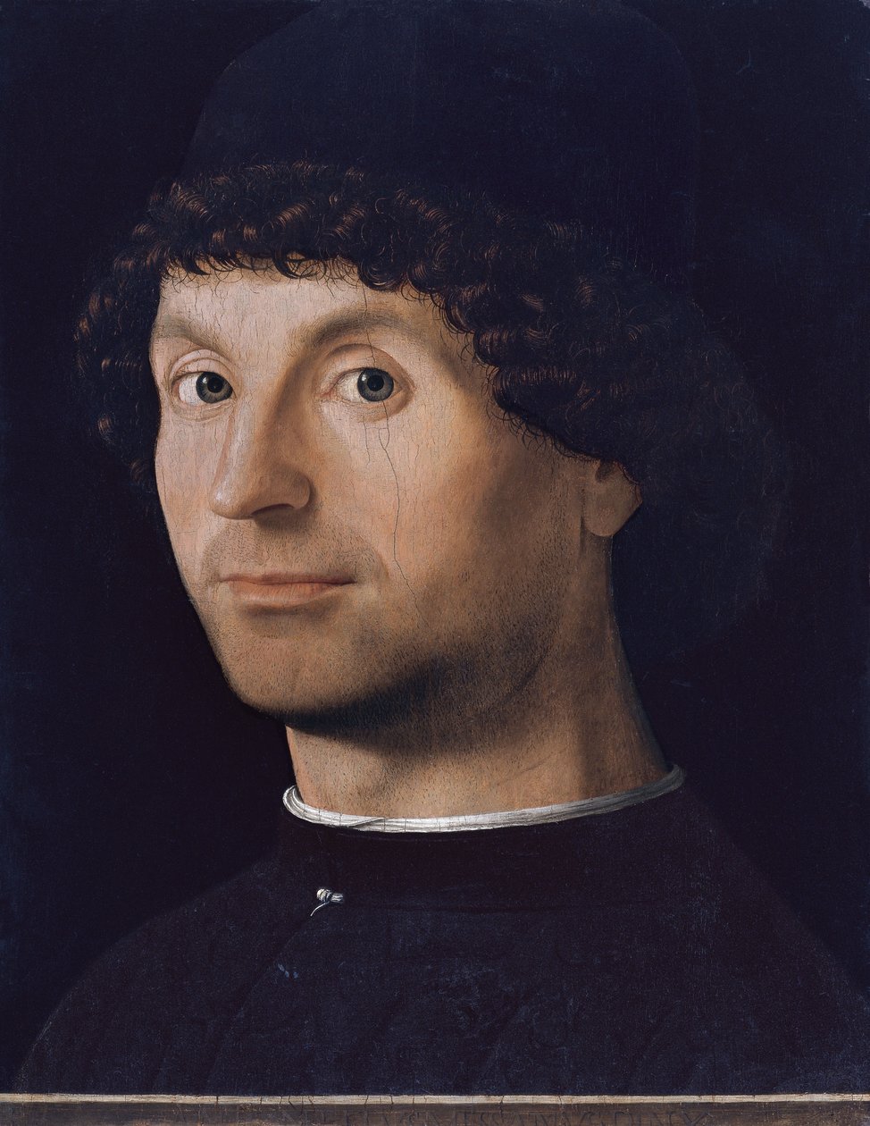 Ritratto di un uomo da Antonello da Messina
