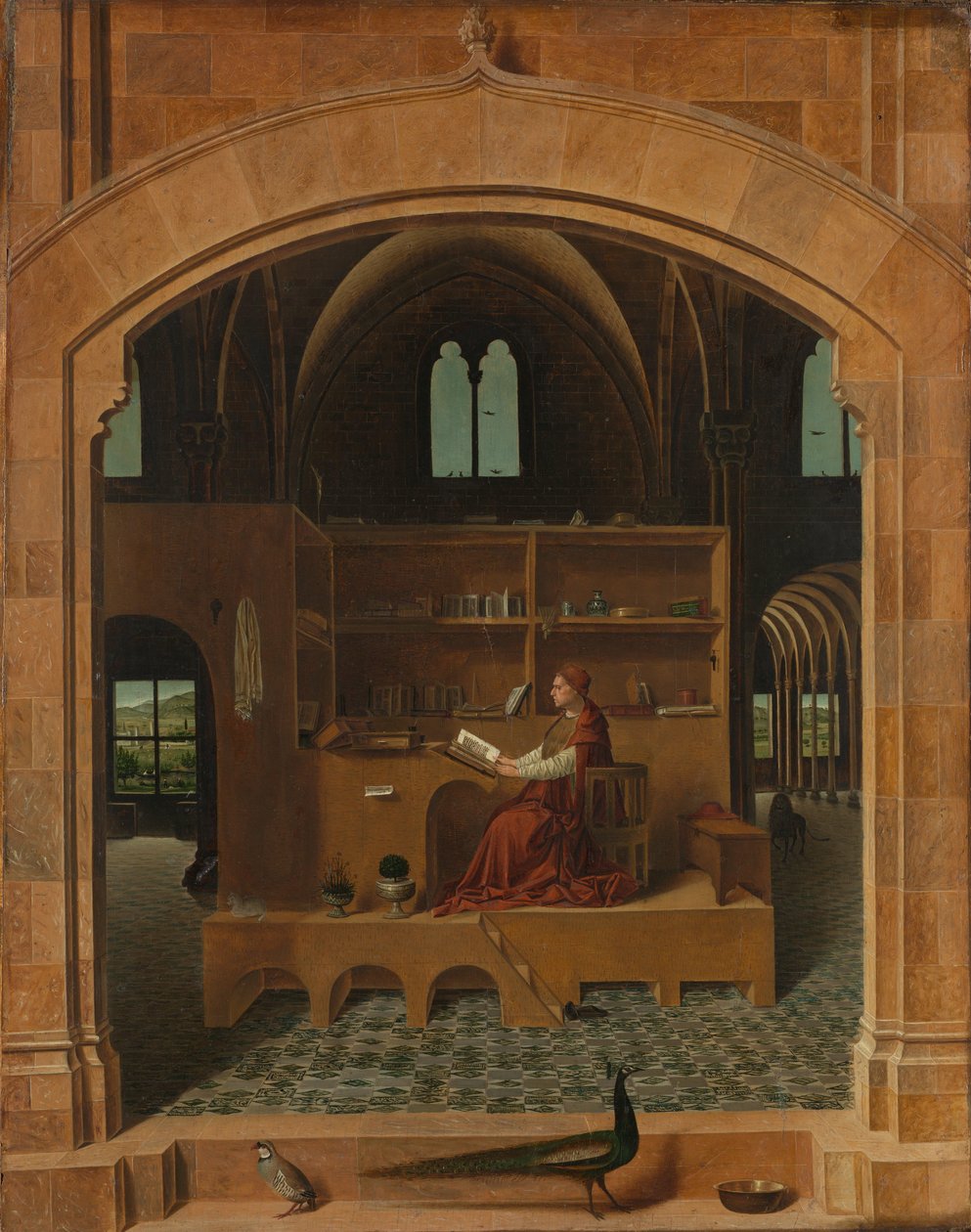 San Girolamo nel suo studio da Antonello da Messina