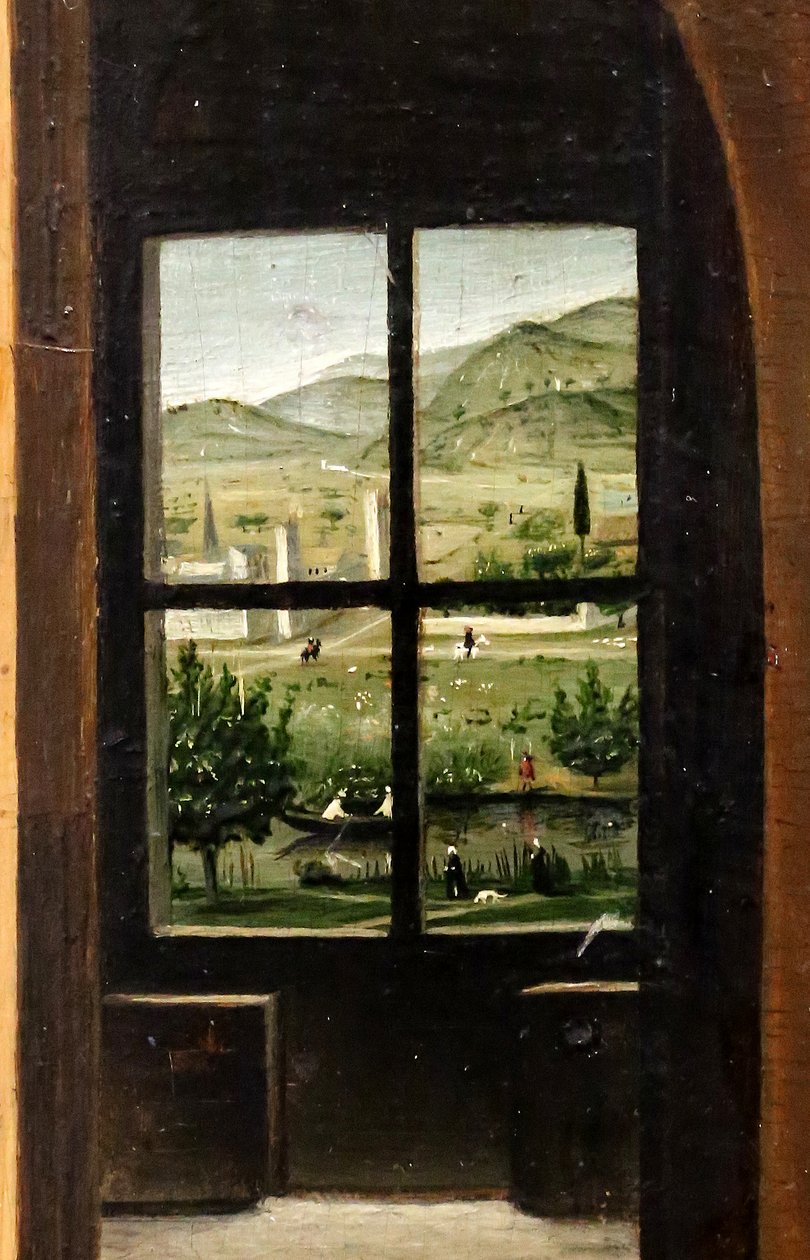 San Girolamo nello studio, particolare, 1475 circa (olio su tavola) da Antonello da Messina