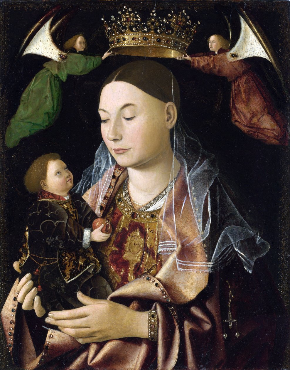La Vergine e il Bambino da Antonello da Messina