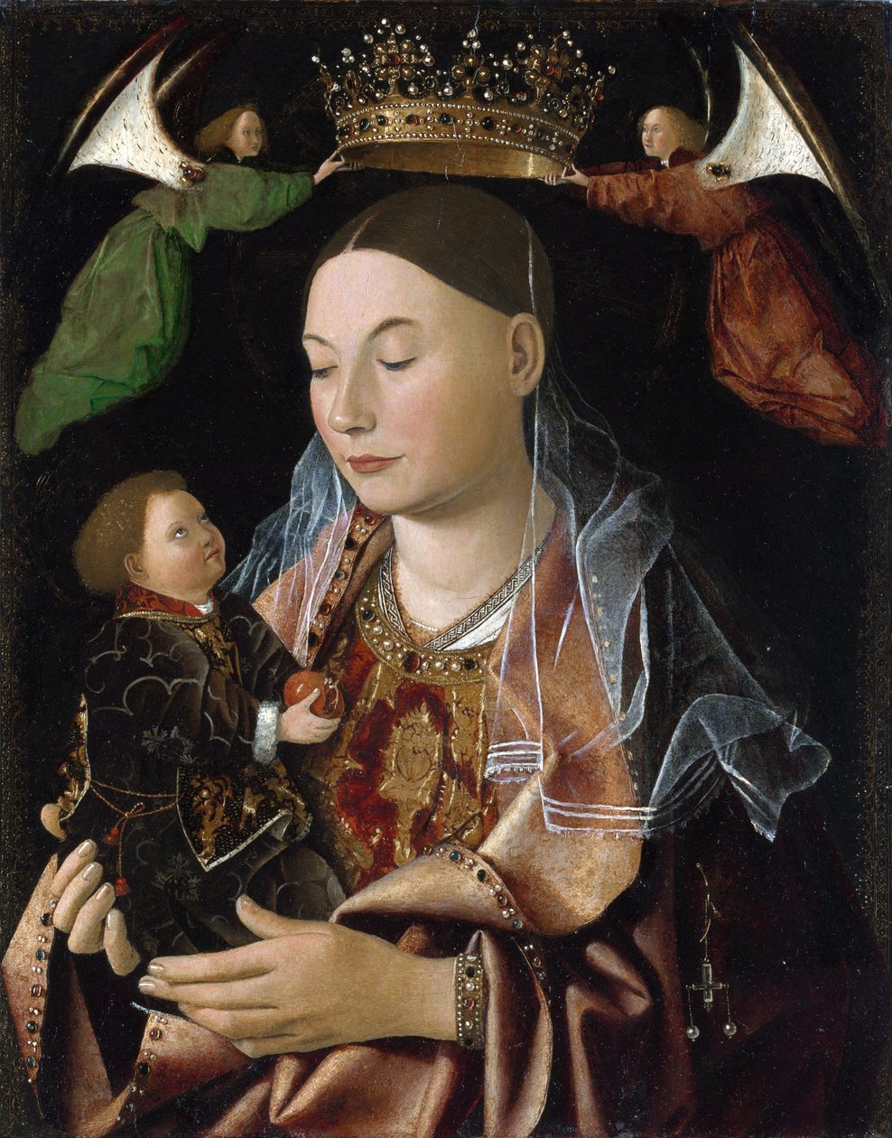 La Vergine e il Bambino da Antonello da Messina