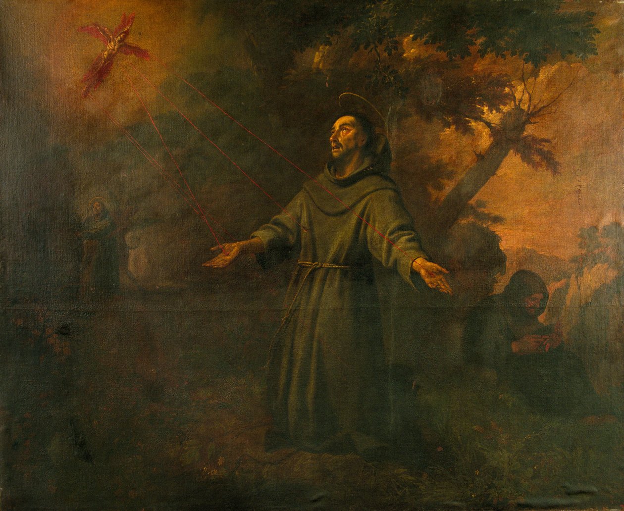 San Francesco riceve le stimmate da Antoni Viladomat