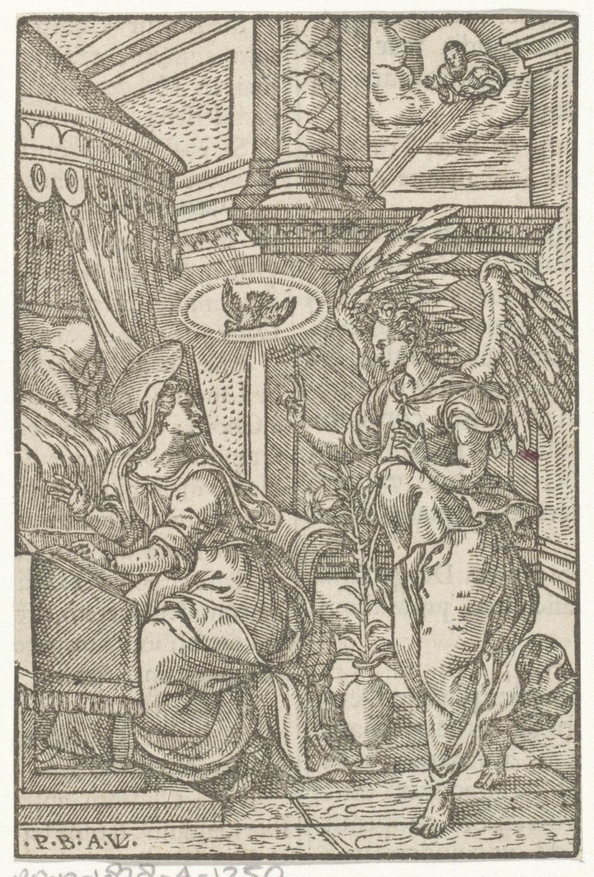 Annunciazione da Antoni van Leest