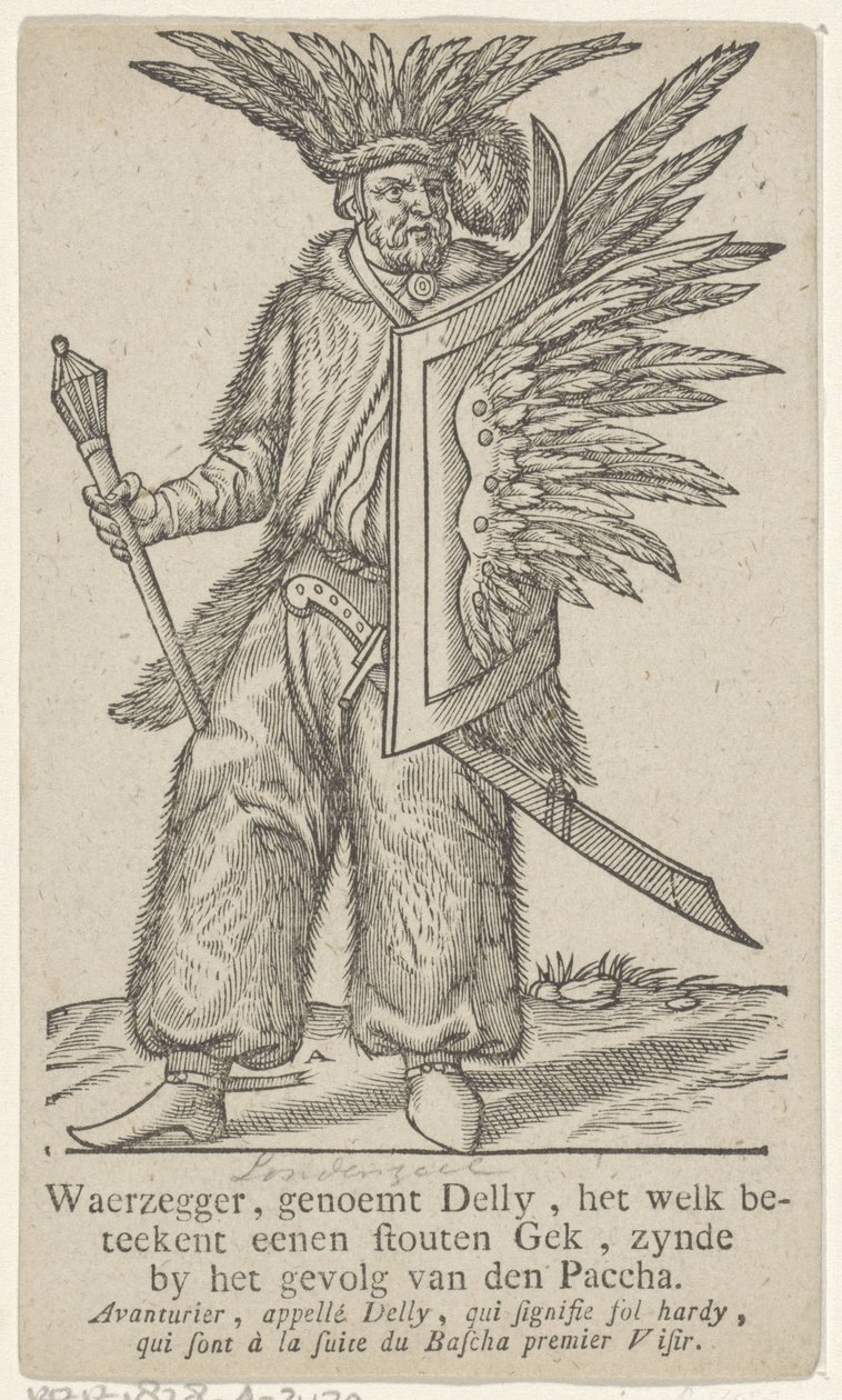 Deli del seguito del pascià ottomano da Antoni van Leest