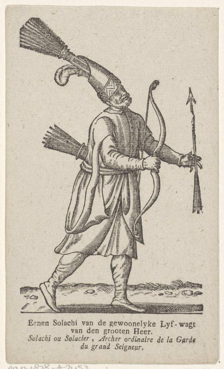 Uomo in abiti orientali da Antoni van Leest