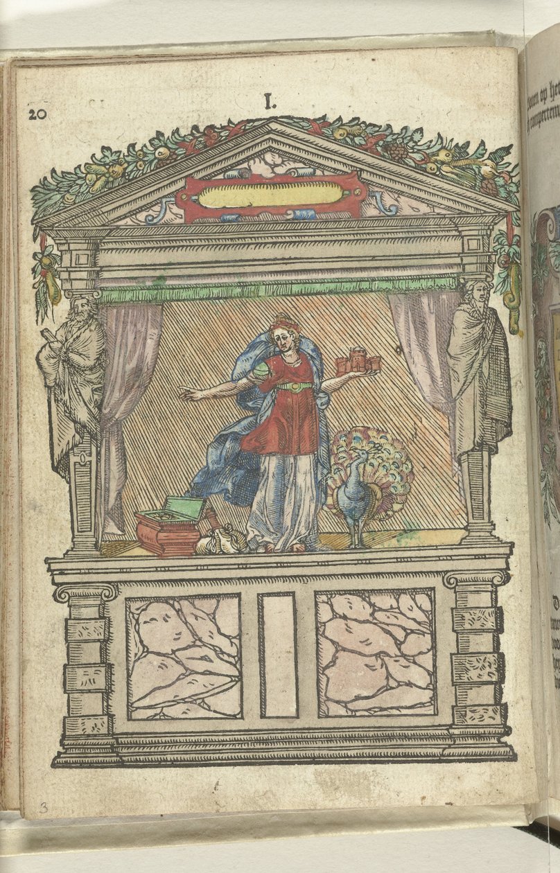 Scena con Giunone, 1578 da Antoni van Leest