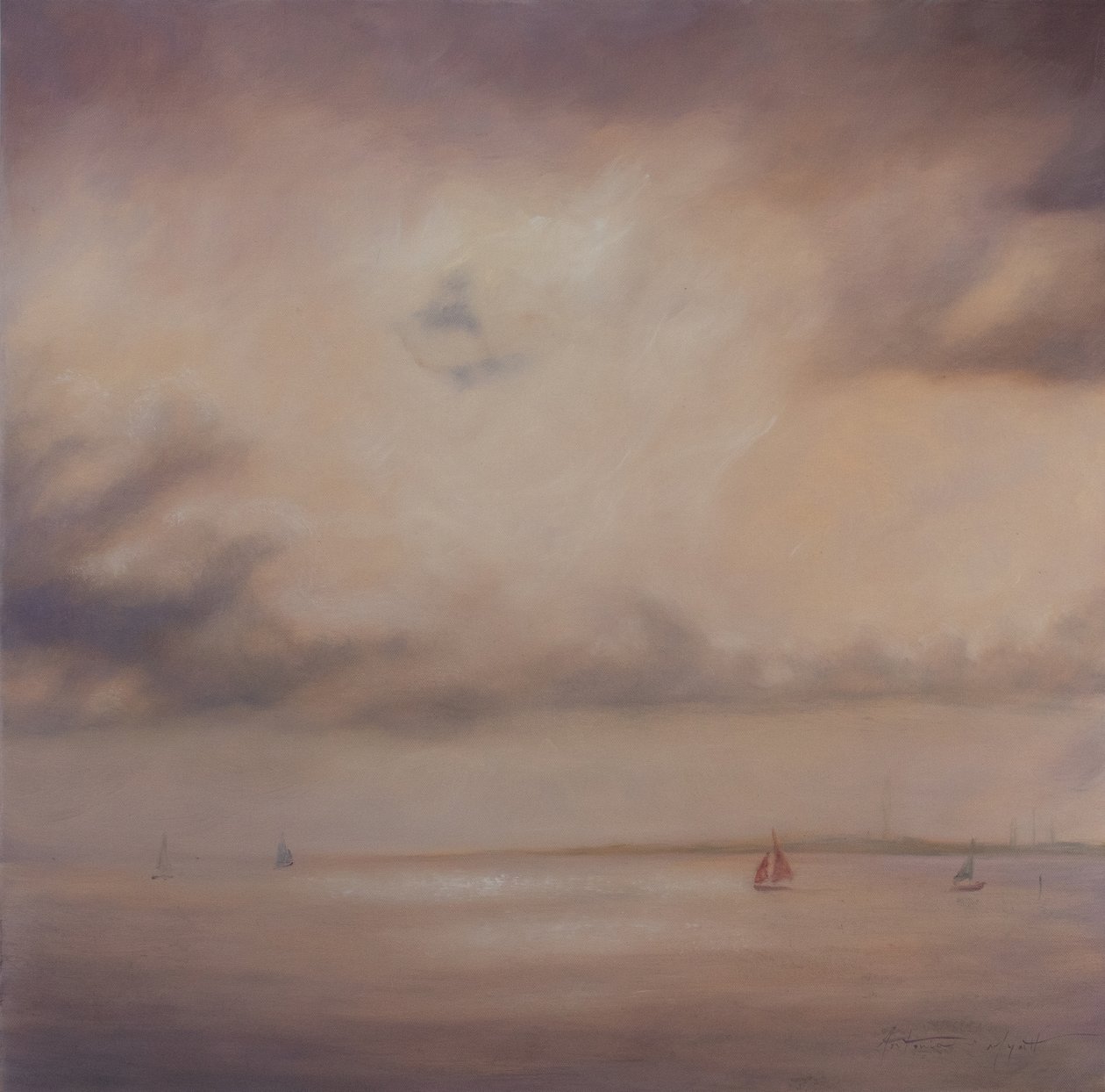 Famiglia di barche, 2014 da Antonia Myatt