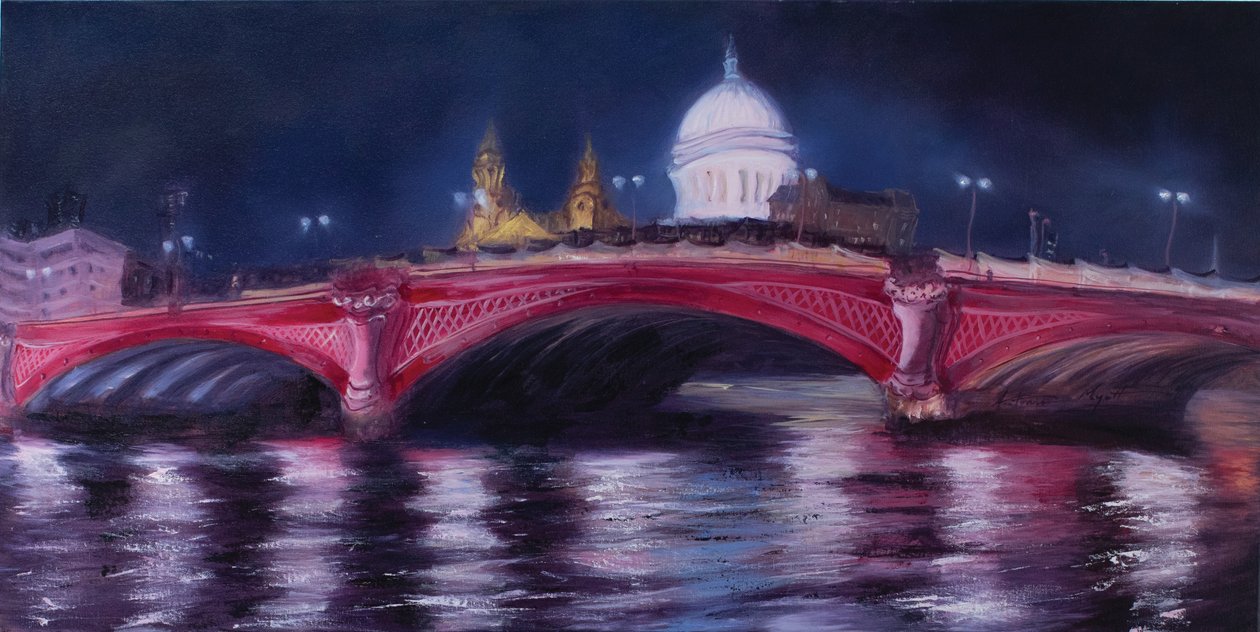 St Paul’s, Blackfriars Bridge, 2013 da Antonia Myatt