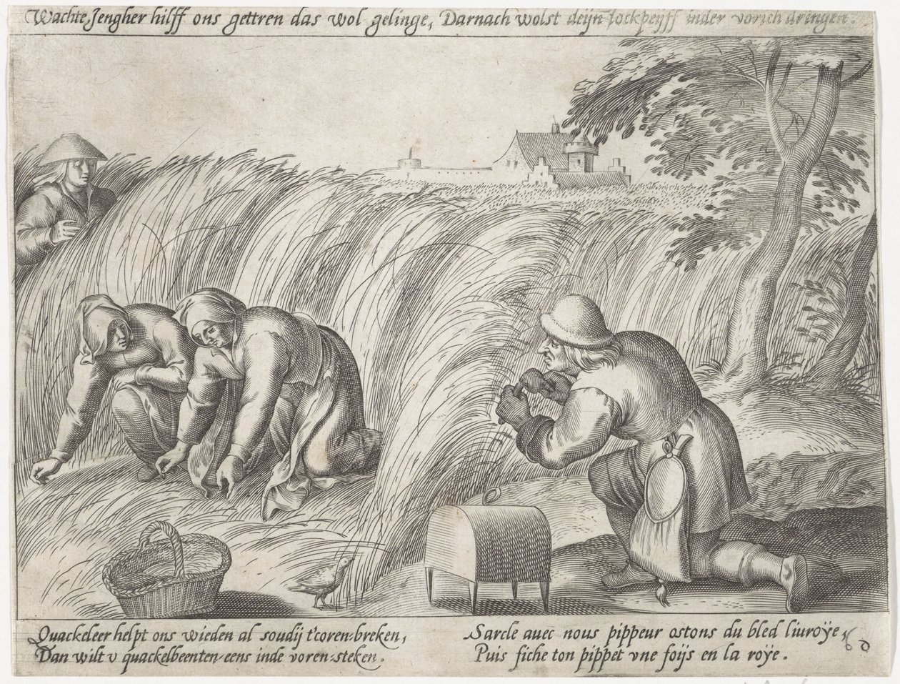 Diserbo nei campi da Antonie Wierix (II) (possibly)