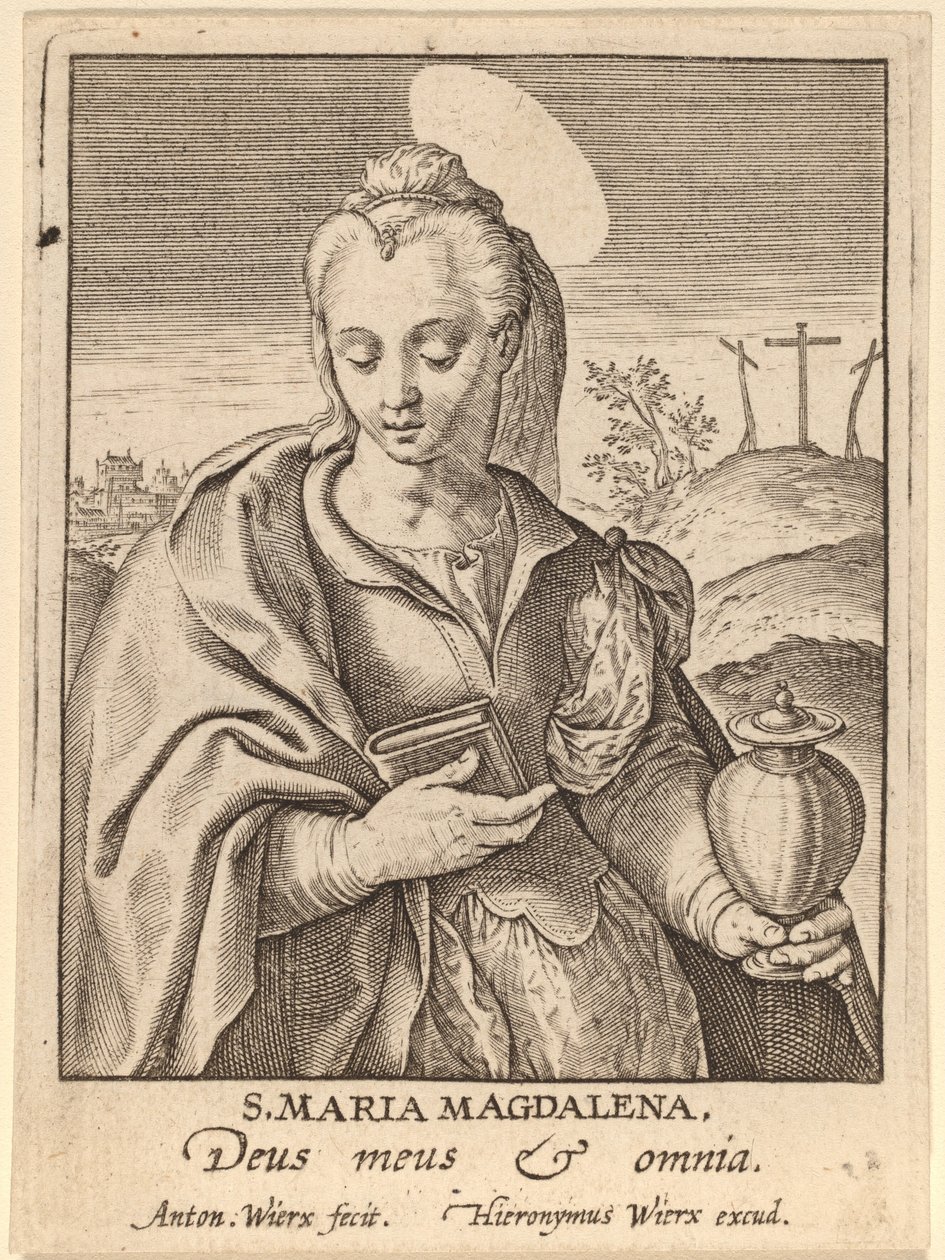 Santa Maria Maddalena da Antonie Wierix