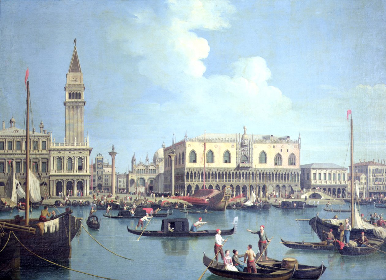 Una vista del Canal Grande da Giovanni Antonio Canal