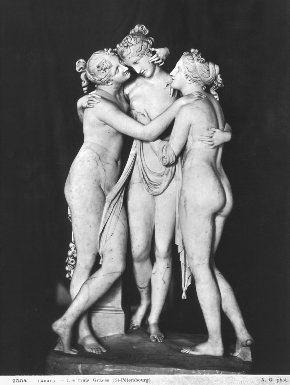 Tre Grazie, 1812-16 da Antonio Canova