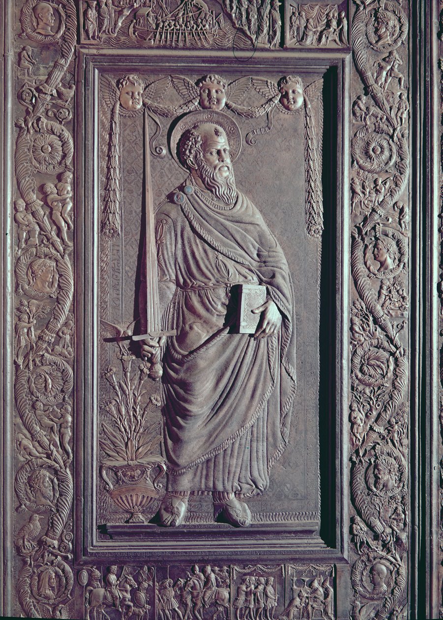 San Paolo (dettaglio) da Antonio Filarete