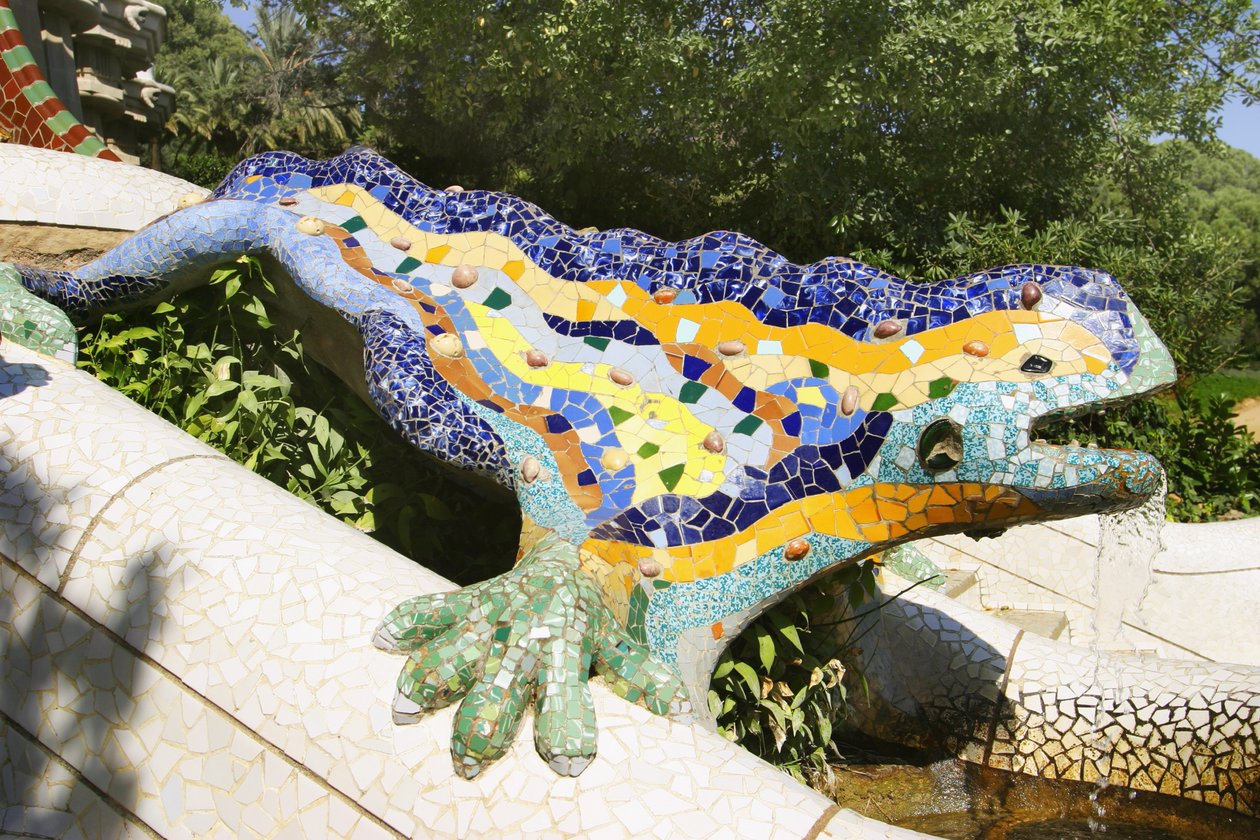 Iguana, c.1900-14 da Antonio Gaudi