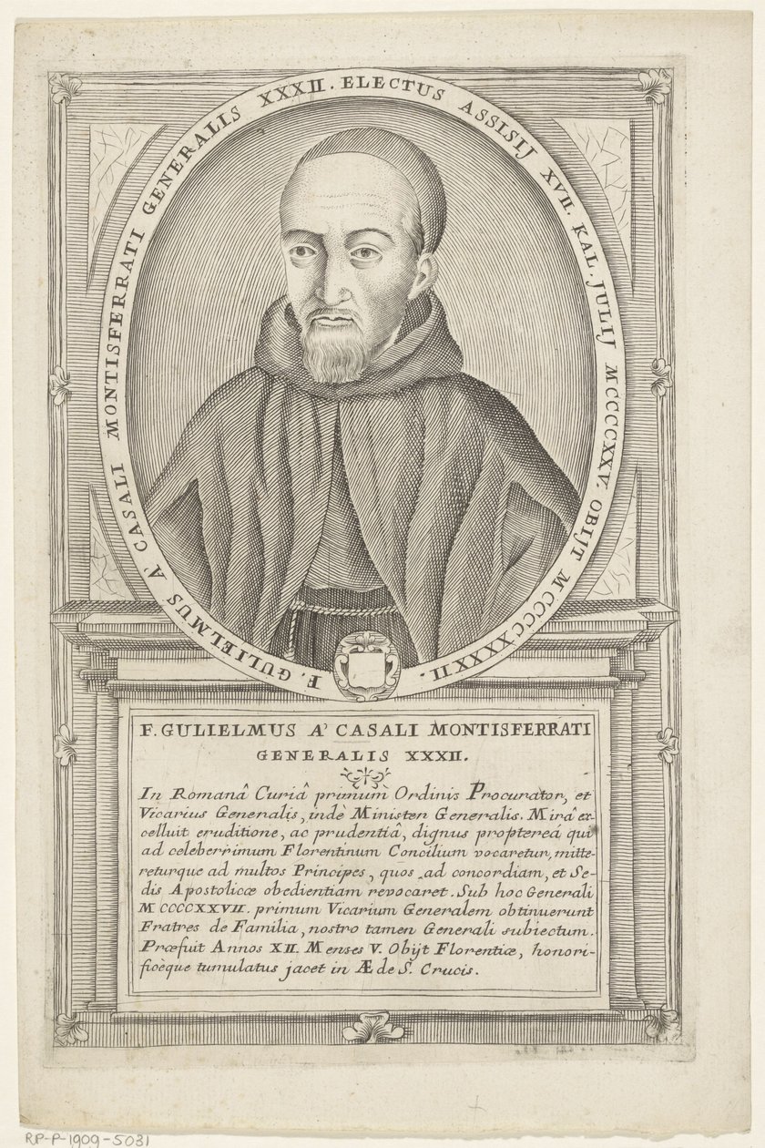 Guillermo Robazoglio da Casale da Antonio Luciani