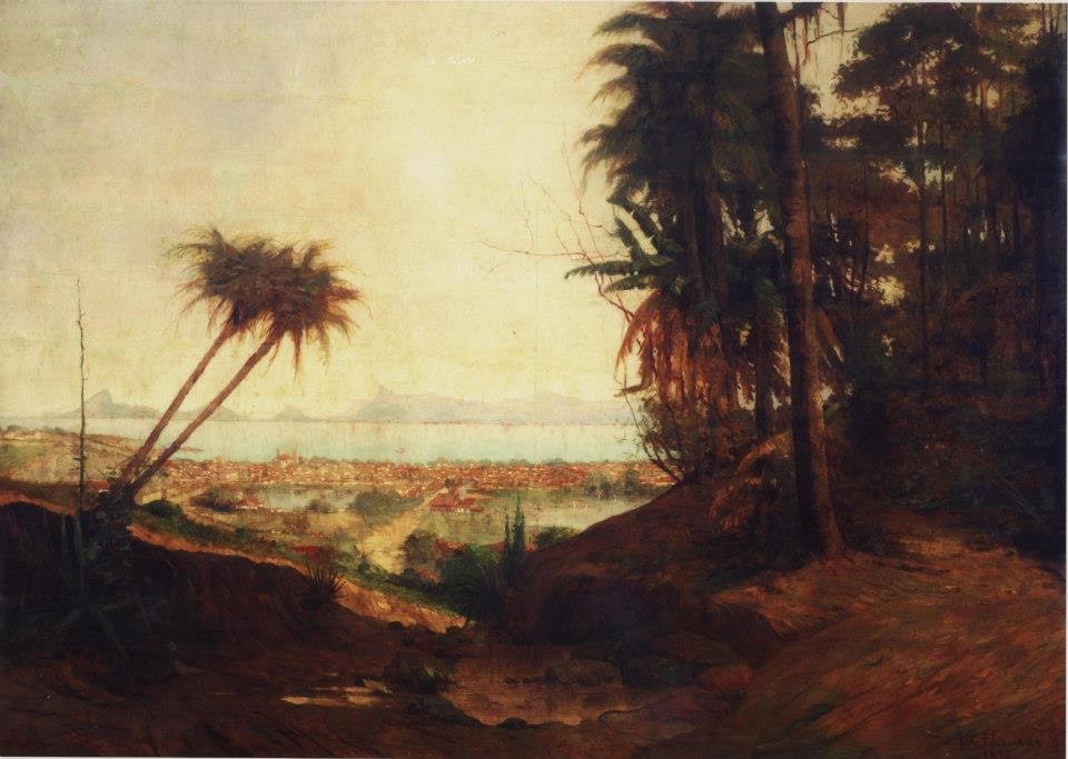 Panorama di Niteroi da Antonio Parreiras