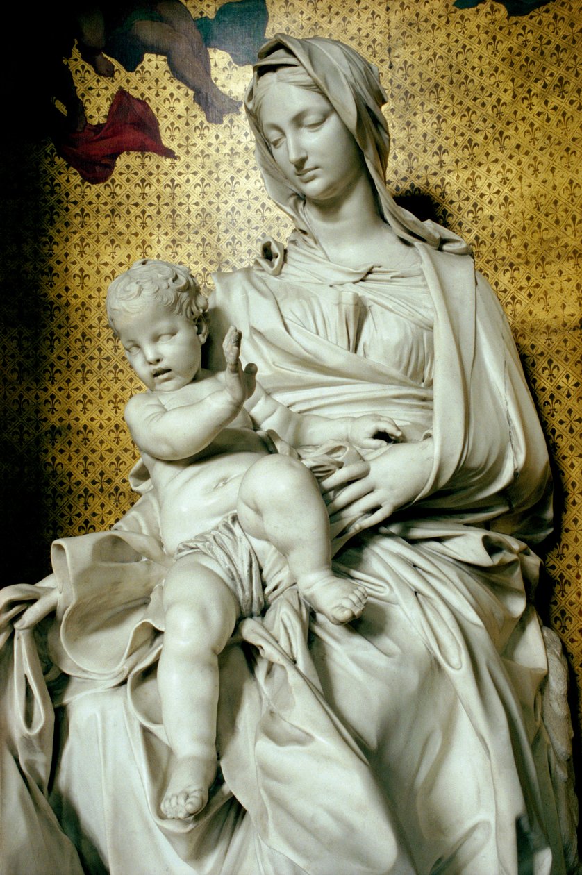 Vergine con Bambino, 1640 da Antonio Raggi