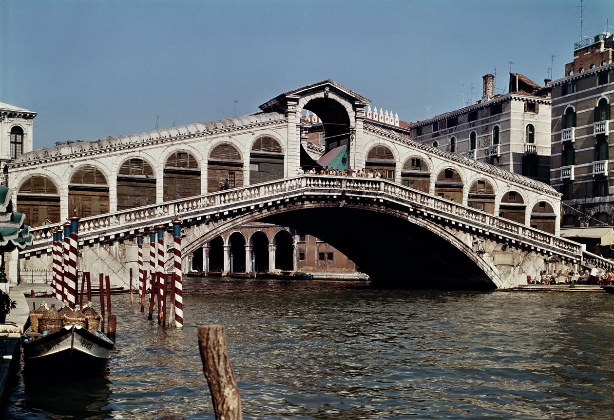 Ponte di Rialto, iniziato nel 1588 da Antonio da Ponte