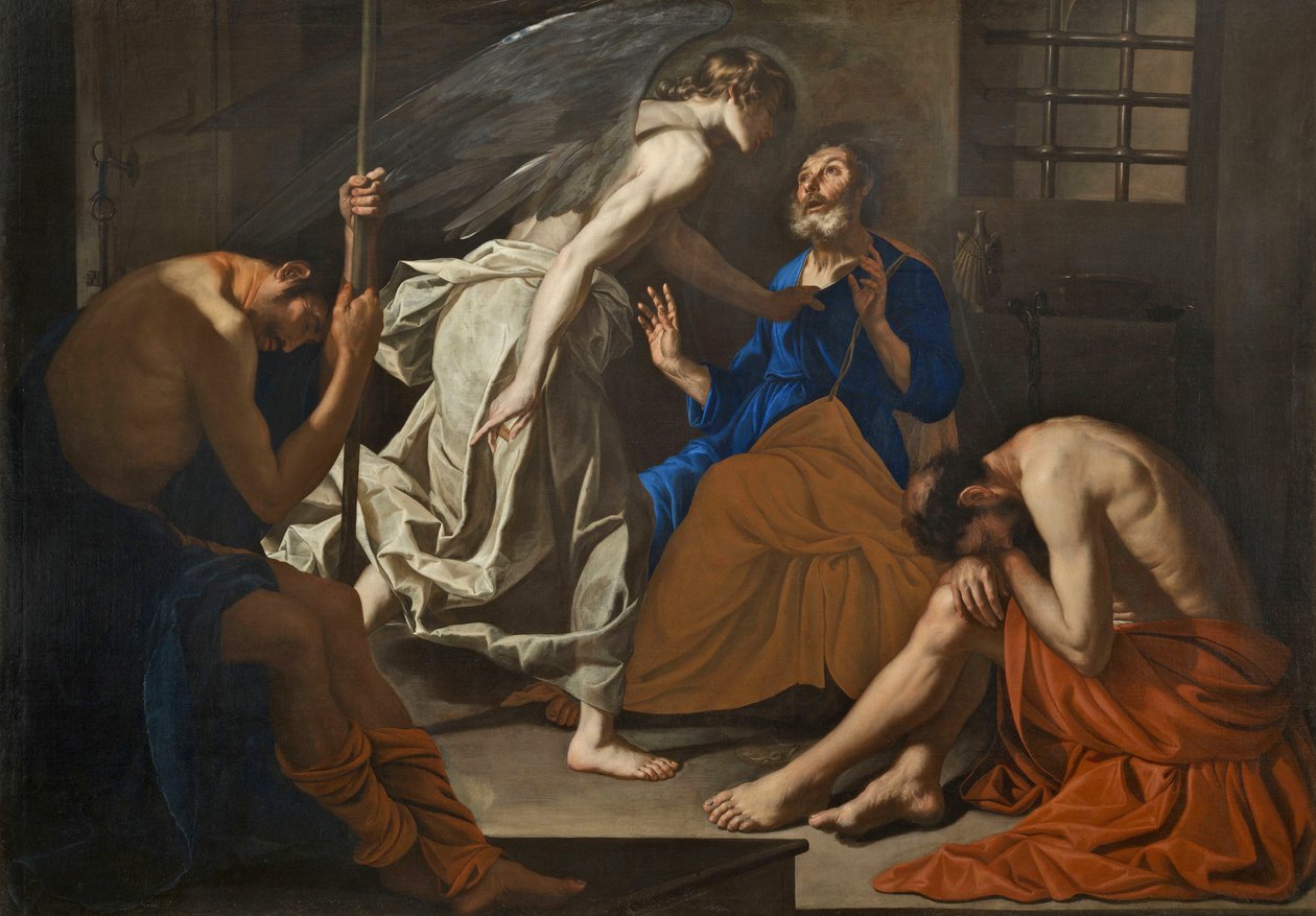 La liberazione di San Pietro da Antonio de Bellis