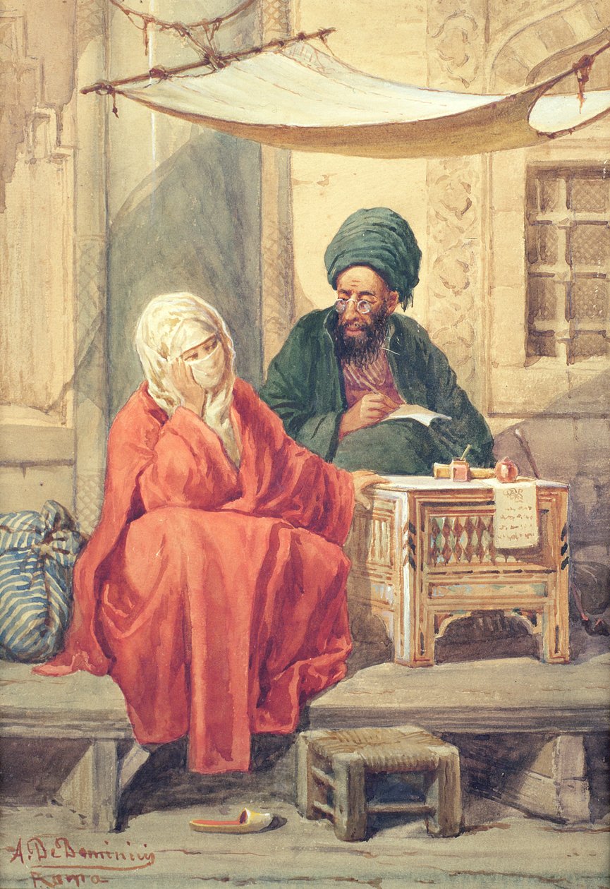 Lo scriba ottomano da Antonio di Dominici