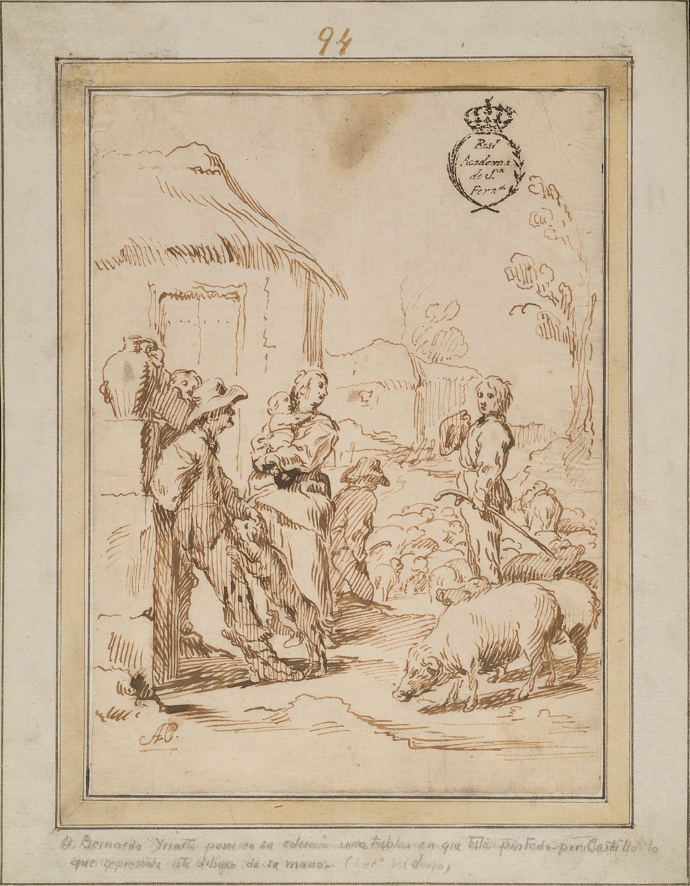 Scena di pastori da Antonio Castillo