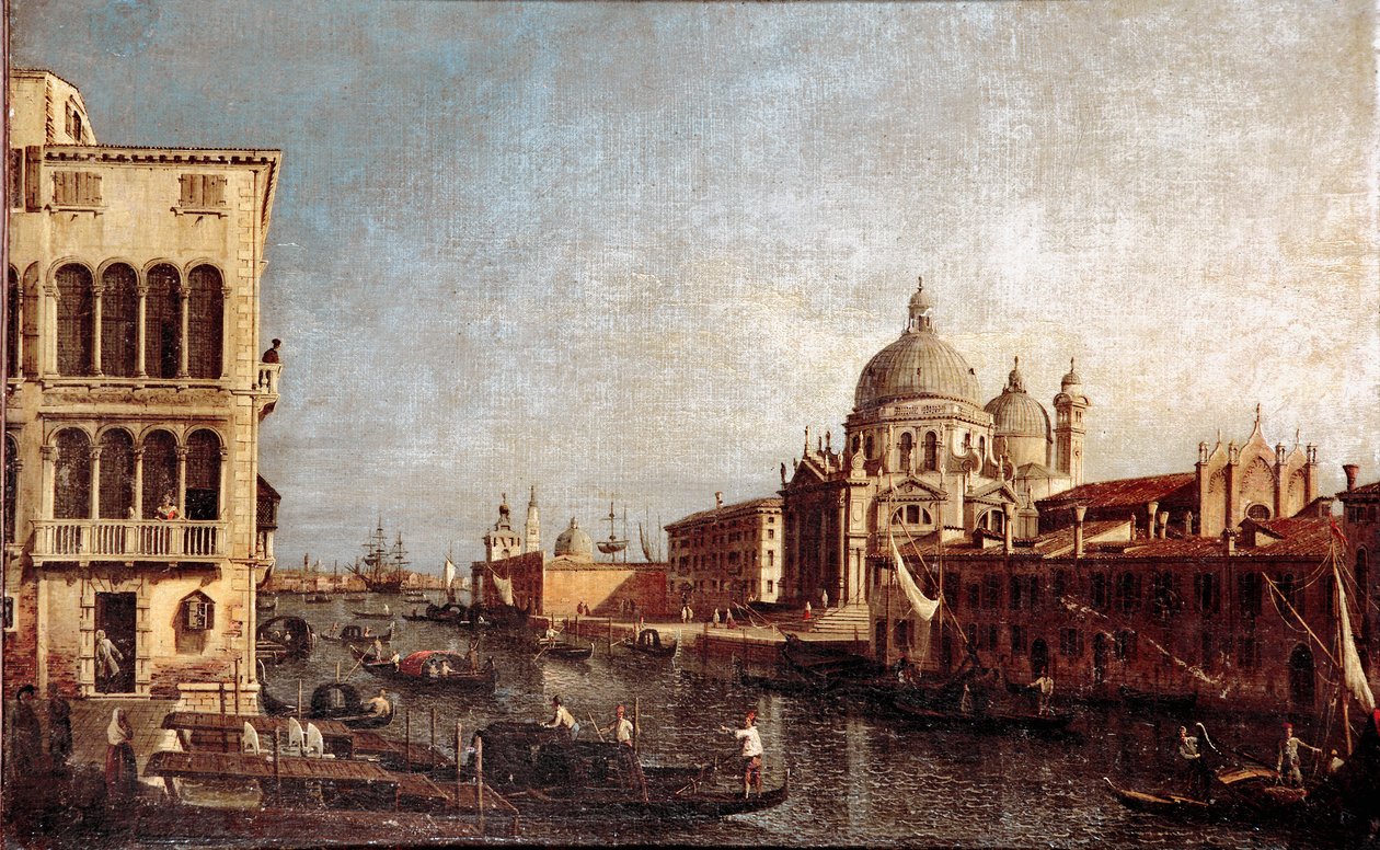 Veduta della Chiesa della Salute a Venezia da Antonio (studio of) Canaletto
