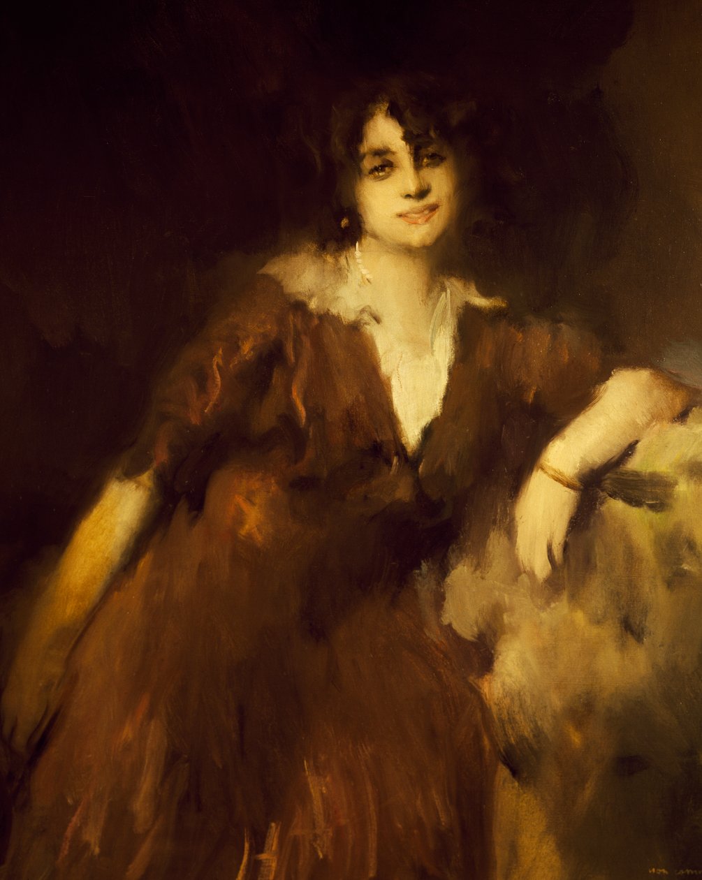 Ritratto di Rosina Storchio da Antonio Ambrogio Alciati