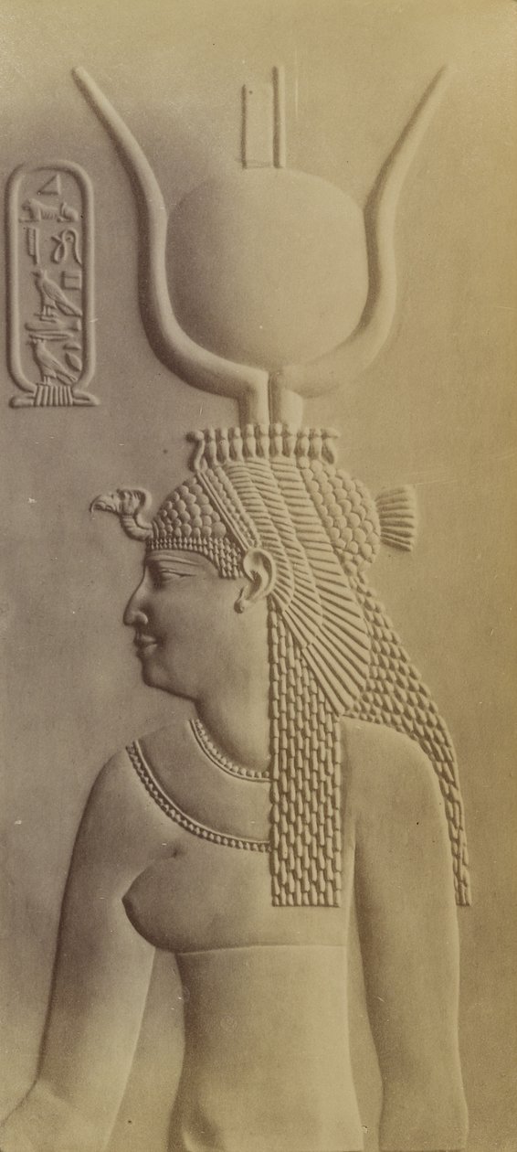 Cleopatra, Tempio di Dendera da Antonio Beato