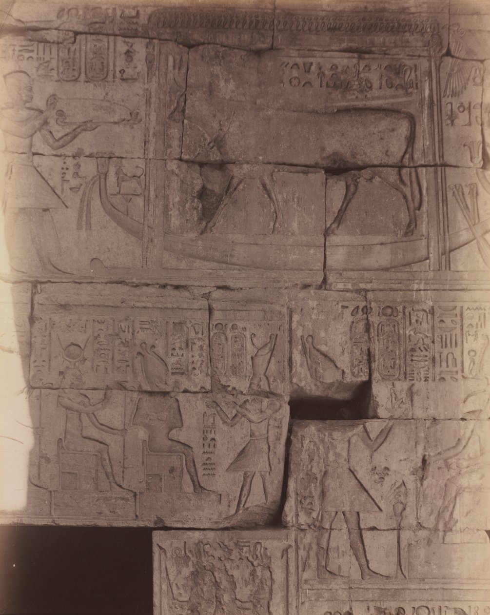 Deir el-Medineh, Barca sacra da Antonio Beato