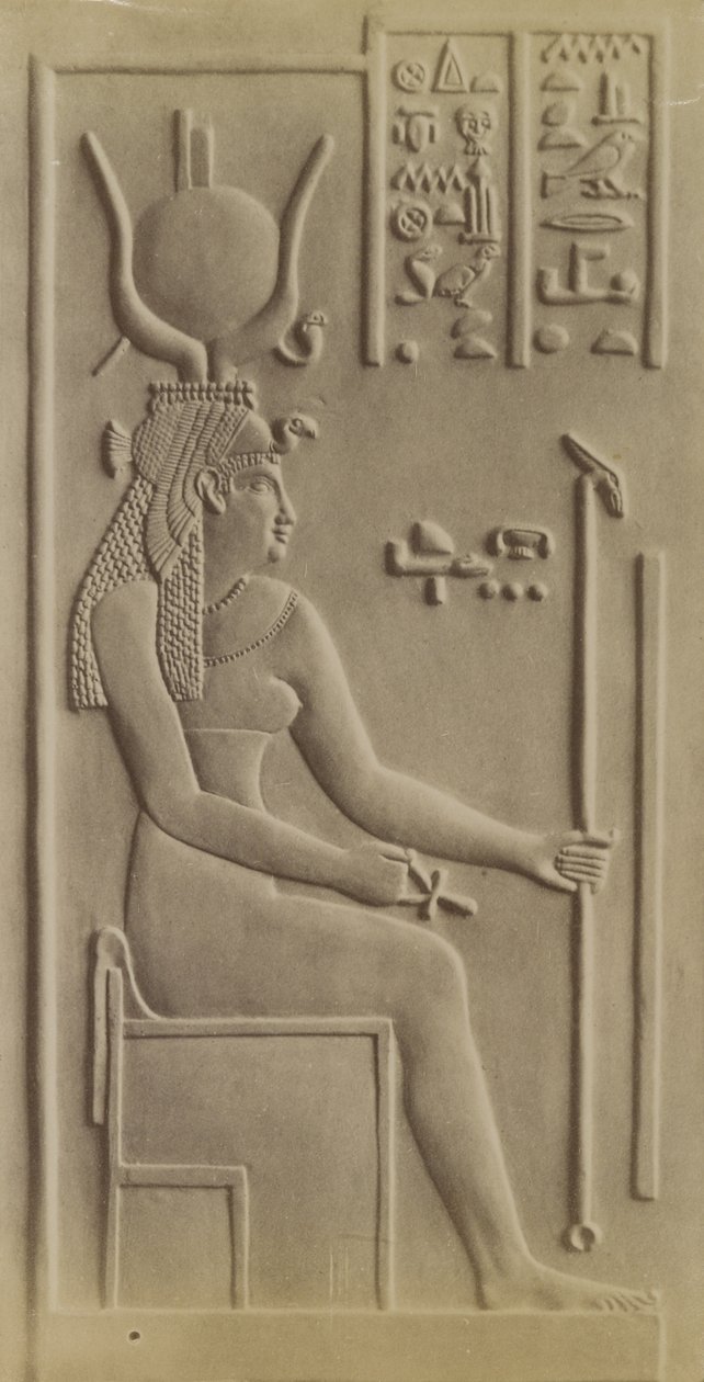 Iside, Tempio di Dendera da Antonio Beato