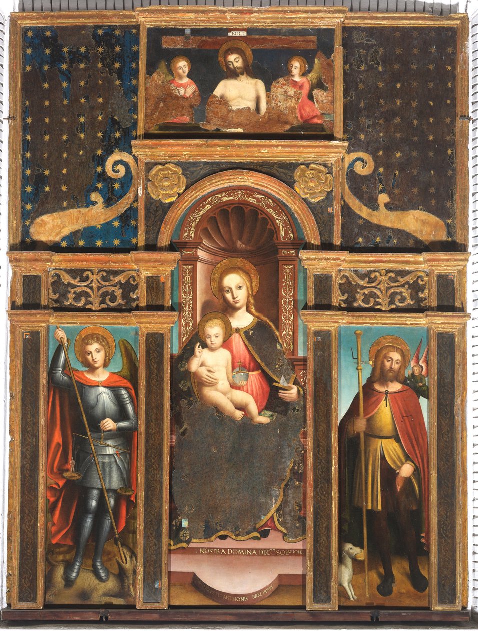 Polittico della Madonna della Consolazione da Antonio Brea